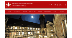 Desktop Screenshot of museum-schleusingen.de
